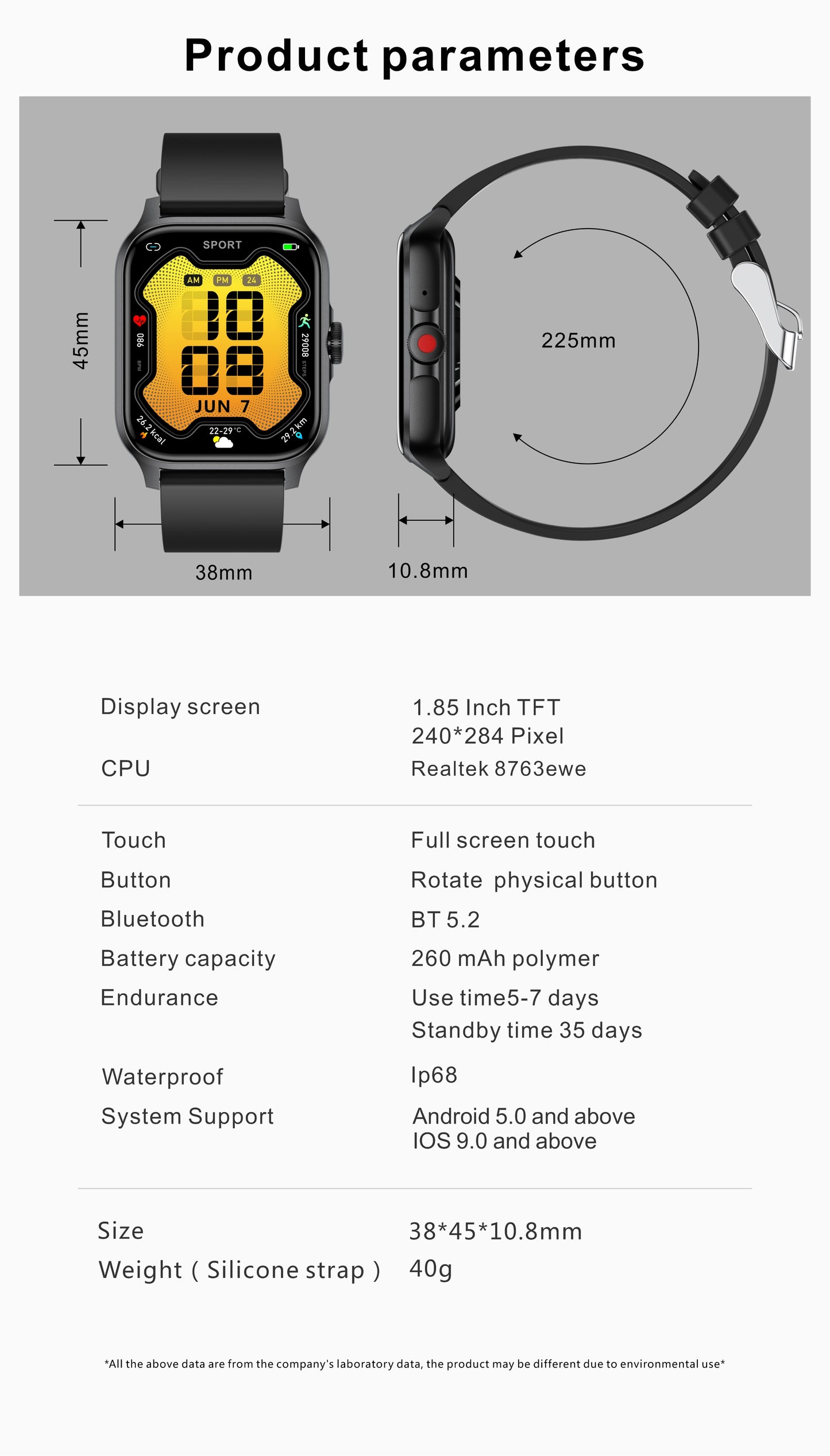 SMARTWATCH ALFA-QX15