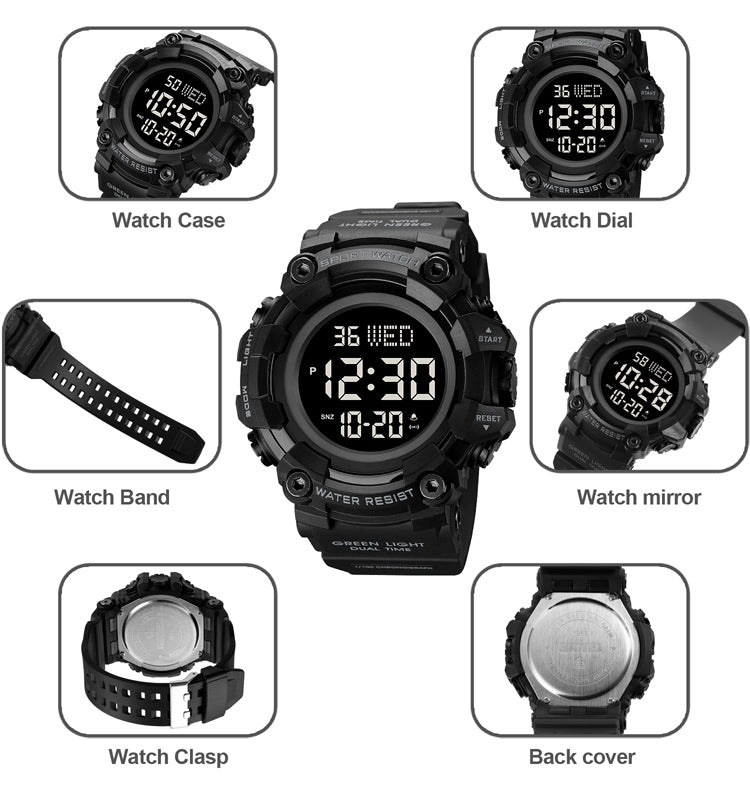 RELOJ SKMEI 1968 DIGITAL RESISTENTE AL AGUA