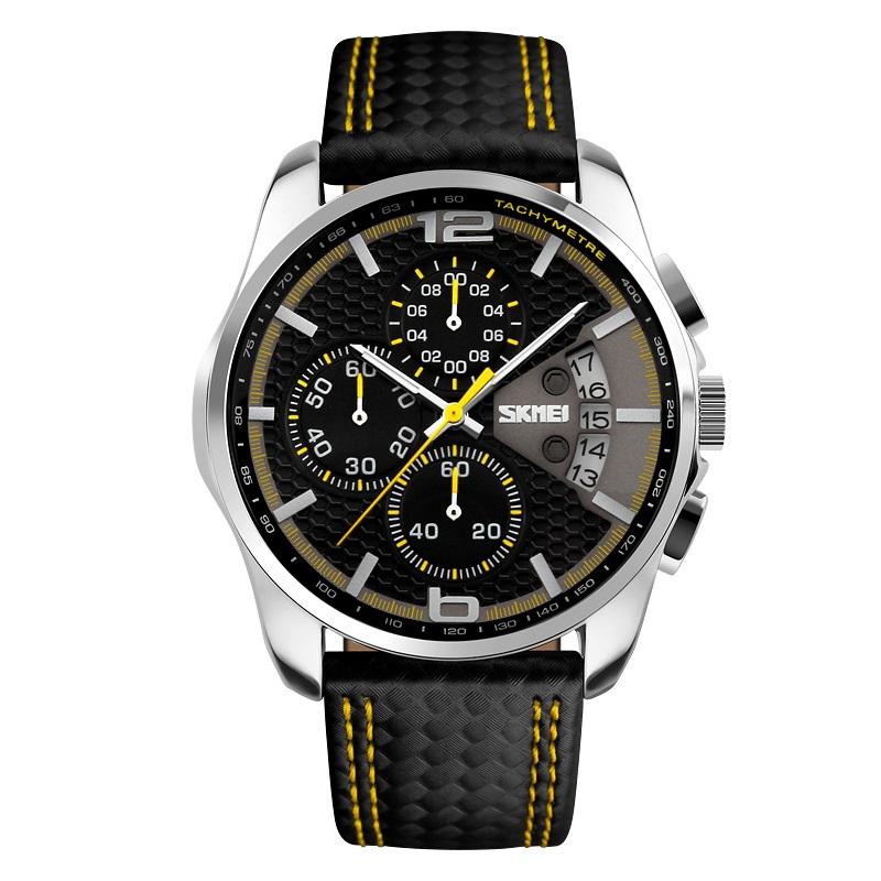 RELOJ SKMEI 9106 RESISTENTE AL AGUA CON CRONÓGRAFO