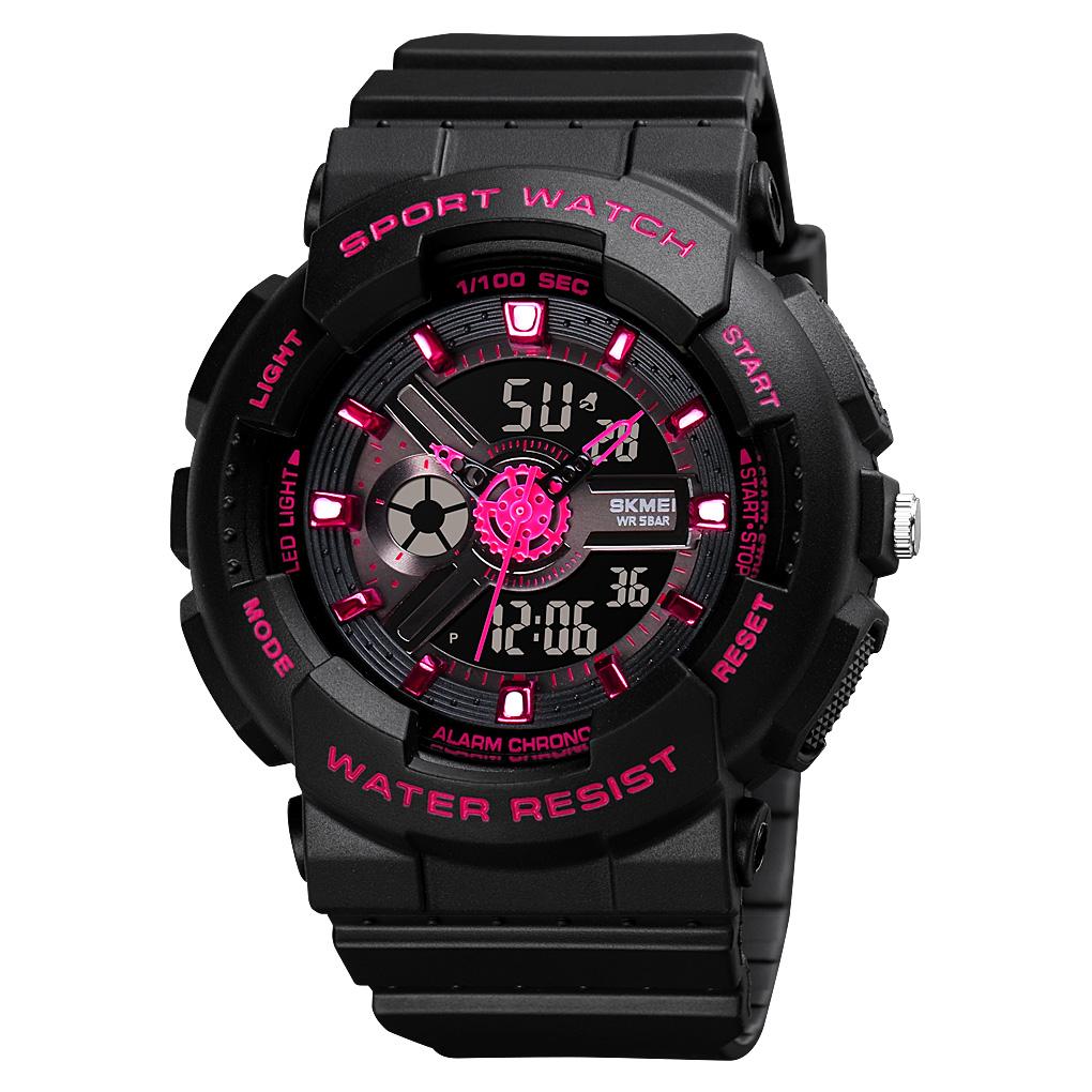 RELOJ SKMEI 1689 DE DAMA DUAL TIME