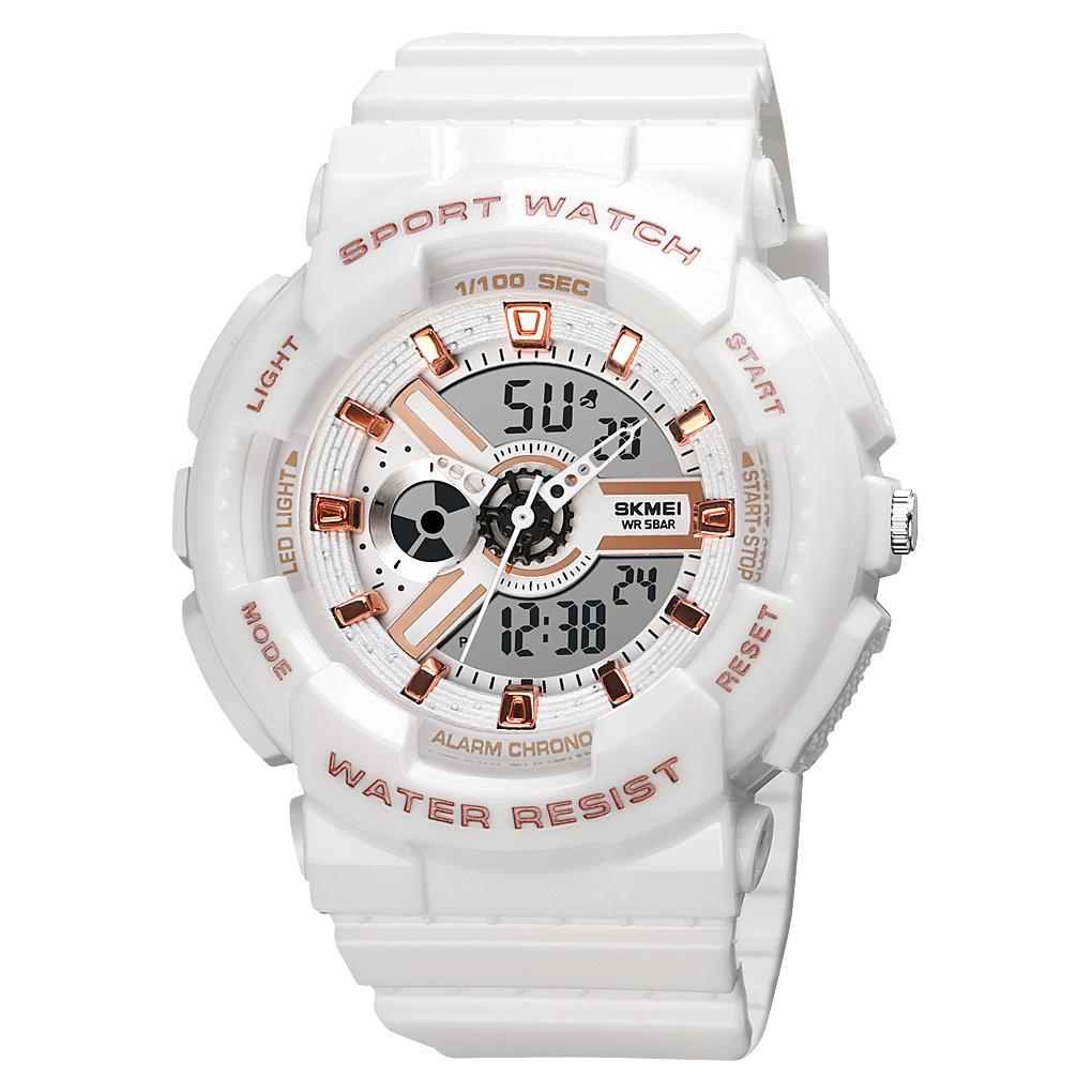 RELOJ SKMEI 1689 DE DAMA DUAL TIME