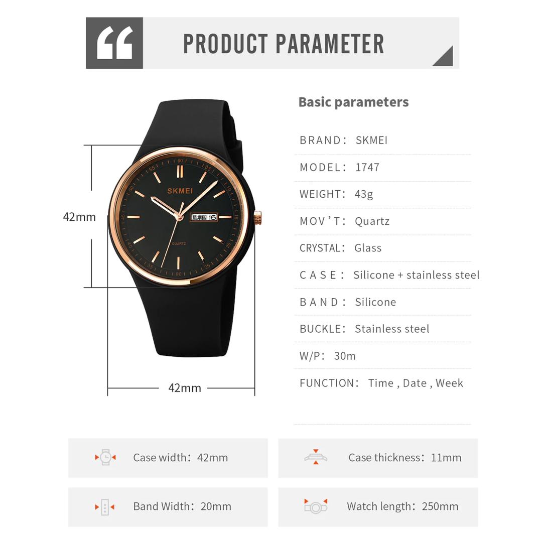 RELOJ SKMEI 1747 PARA DAMA