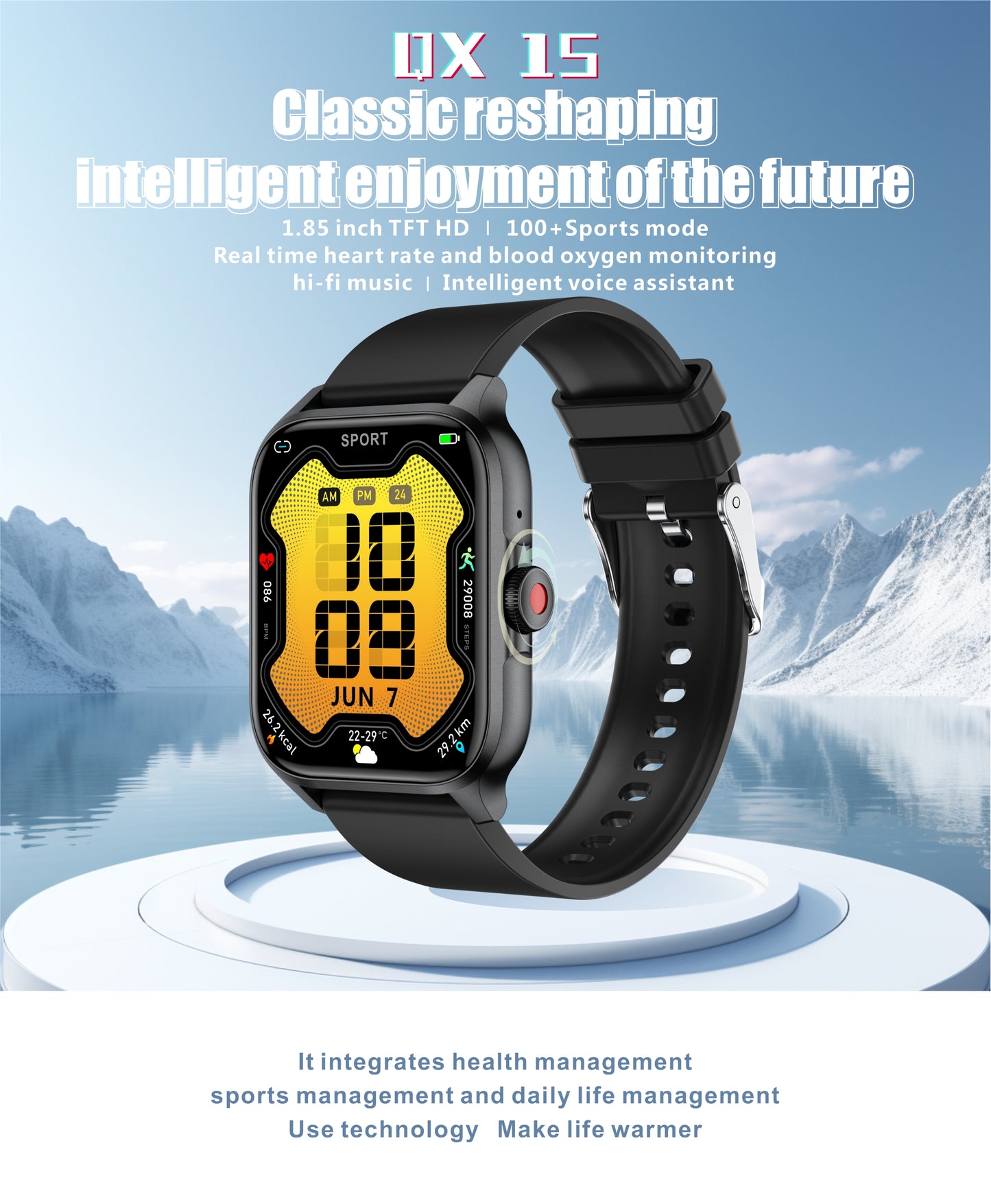 SMARTWATCH ALFA-QX15
