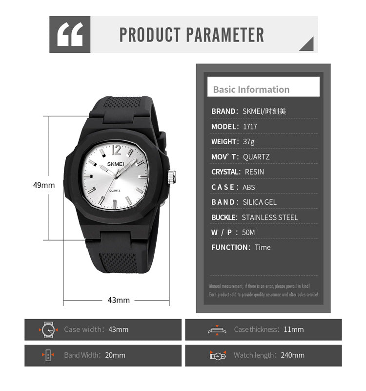 RELOJ SKMEI 1717 PARA DAMA