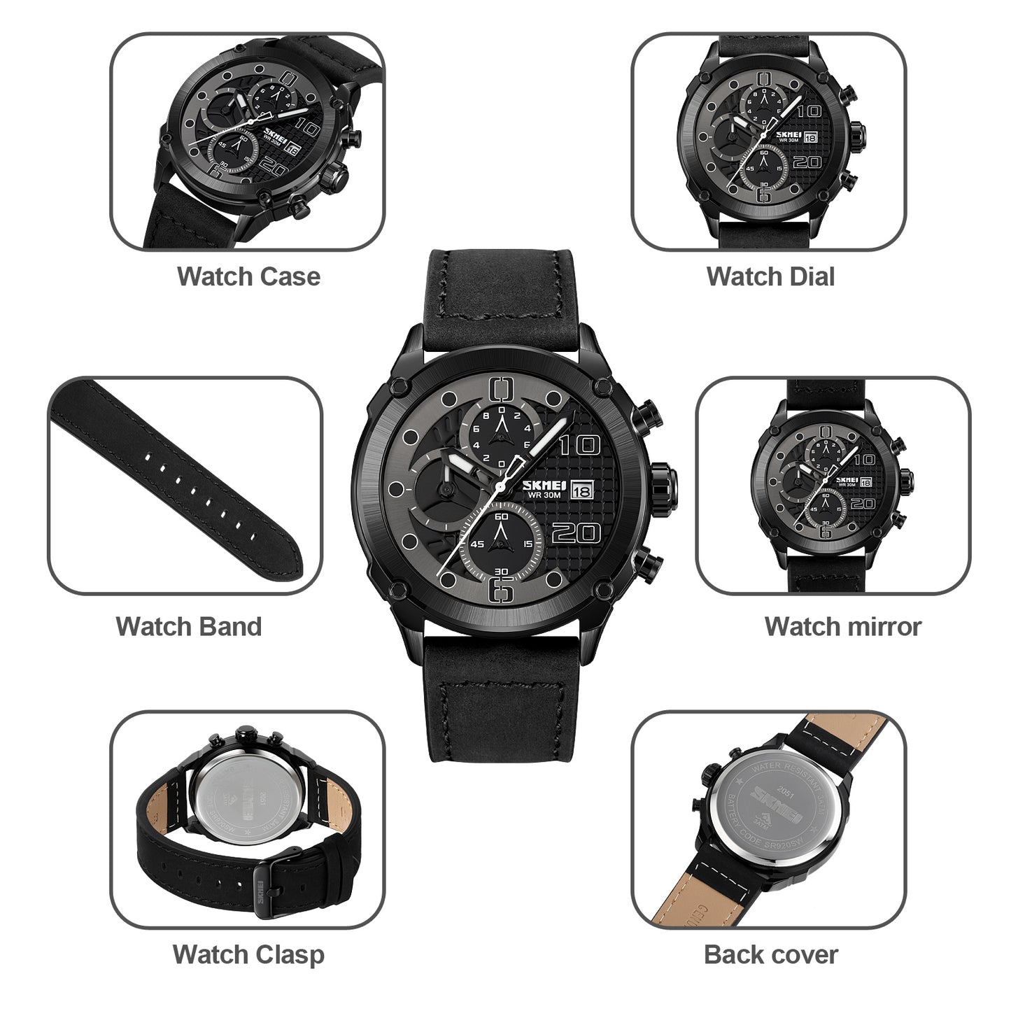 RELOJ SKMEI 2051 RESISTENTE AL AGUA