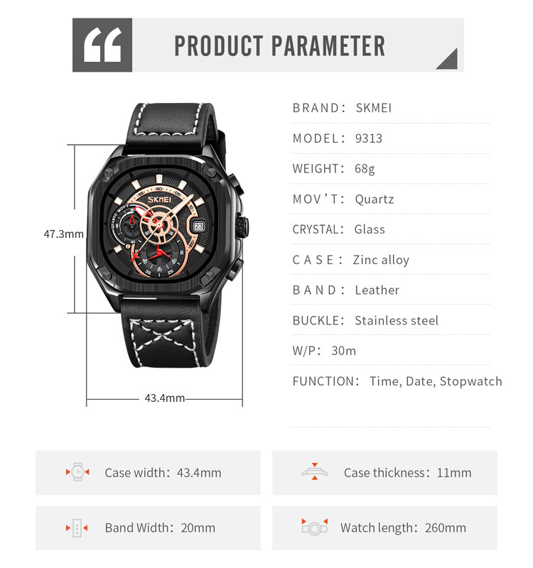 RELOJ SKMEI 9313