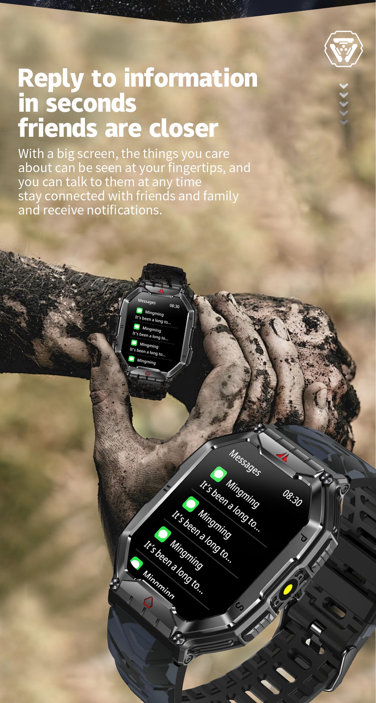 SMARTWATCH ALFA - KR82