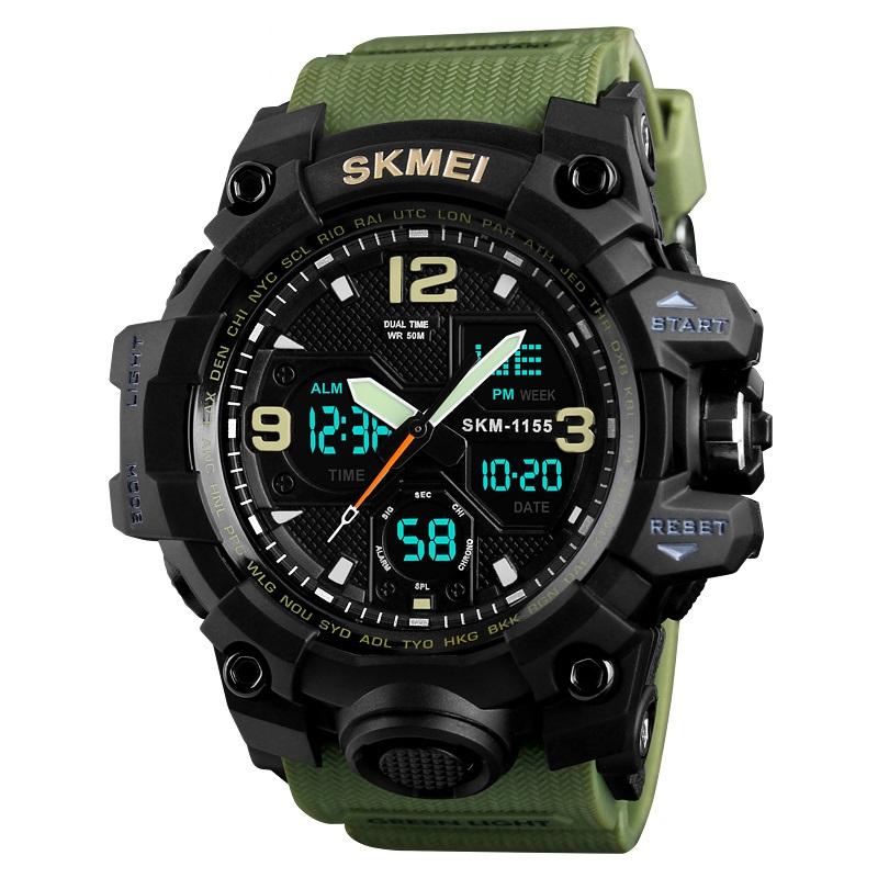 RELOJ SKMEI 1155B RESISTENTE AL AGUA Y GOLPES