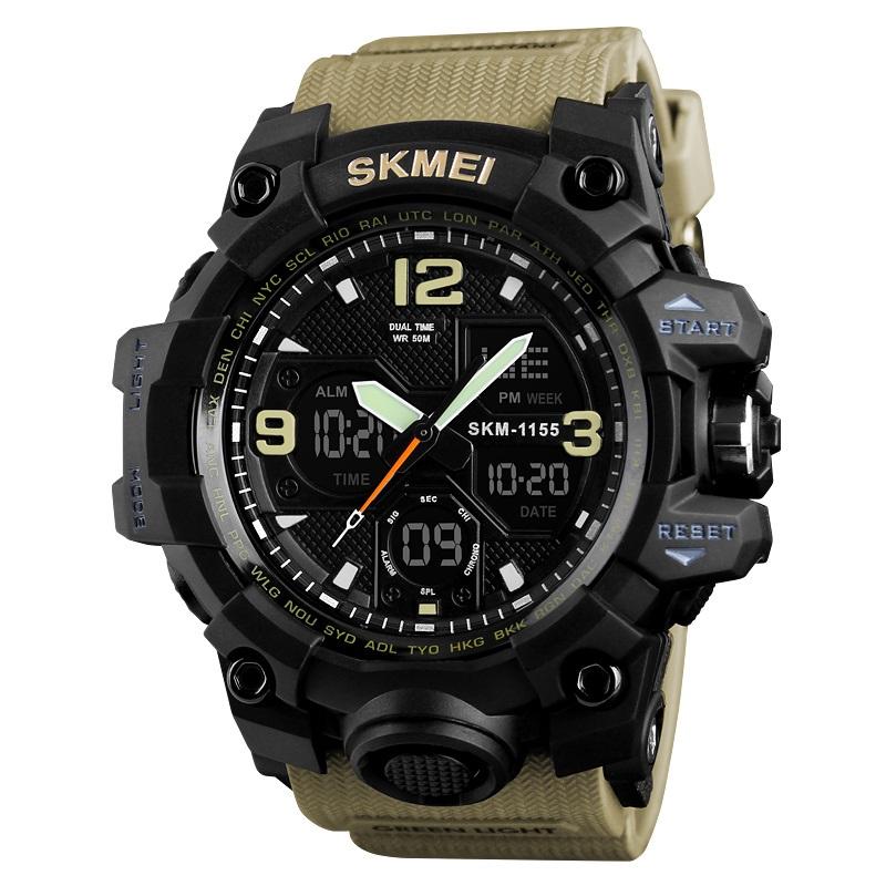 RELOJ SKMEI 1155B RESISTENTE AL AGUA Y GOLPES Alfa Shop Vzla