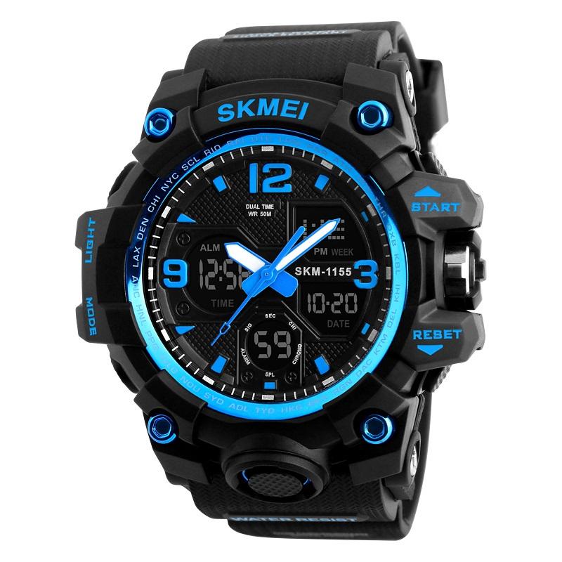 RELOJ SKMEI 1155B RESISTENTE AL AGUA Y GOLPES