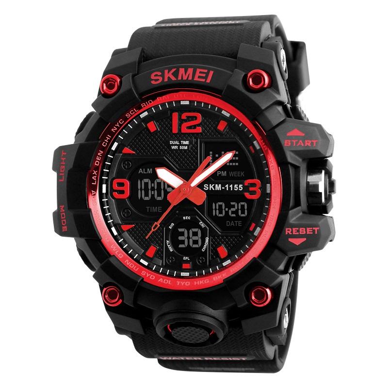 RELOJ SKMEI 1155B RESISTENTE AL AGUA Y GOLPES