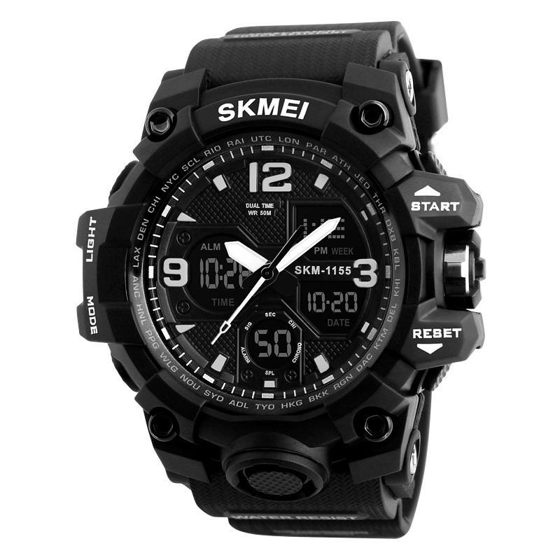 RELOJ SKMEI 1155B RESISTENTE AL AGUA Y GOLPES