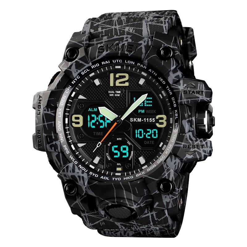 RELOJ SKMEI 1155B RESISTENTE AL AGUA Y GOLPES