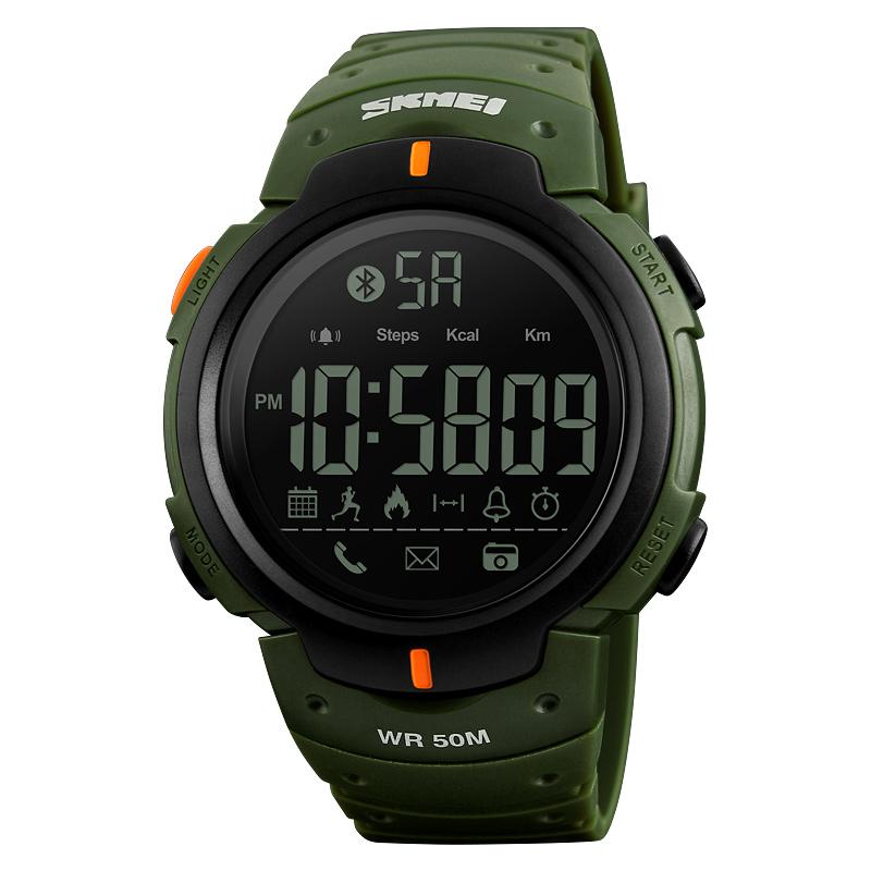 RELOJ SKMEI 1301 CON BLUETOOTH RESISTENTE AL AGUA