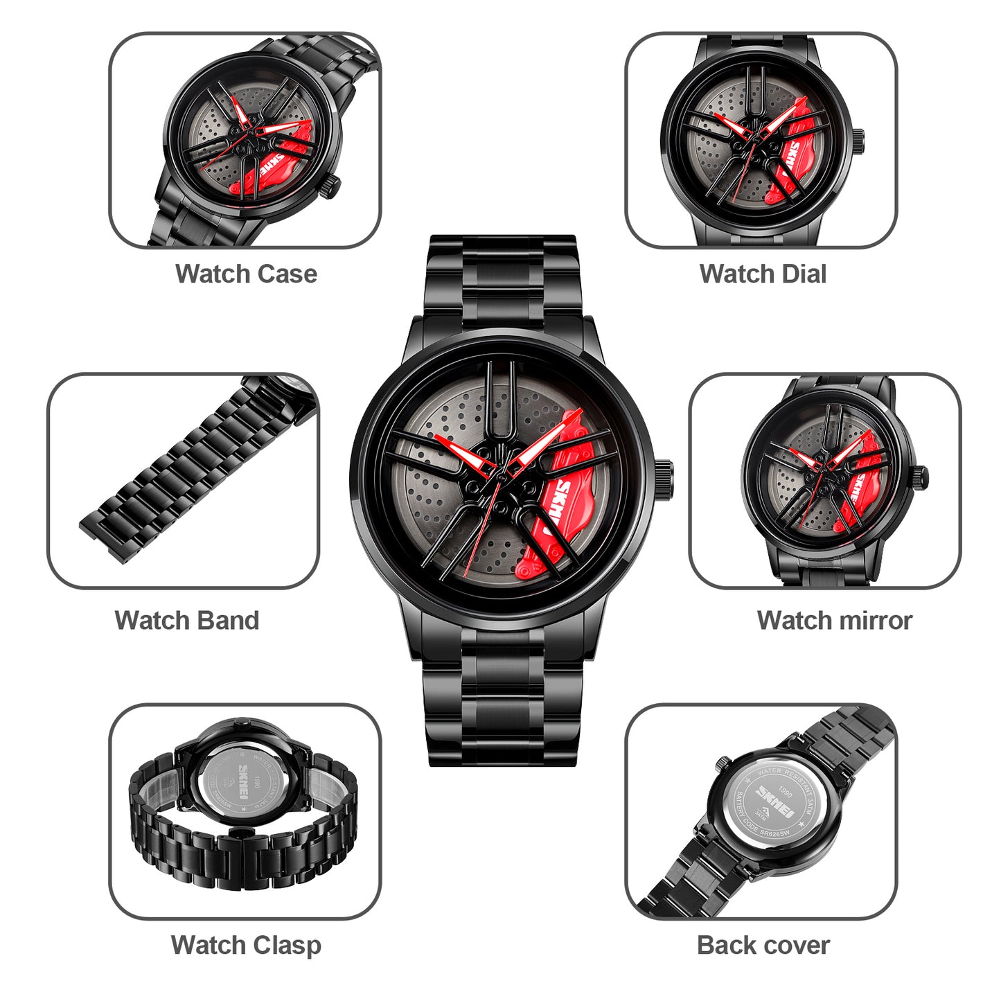 RELOJ SKMEI 1990 ANÁLOGO