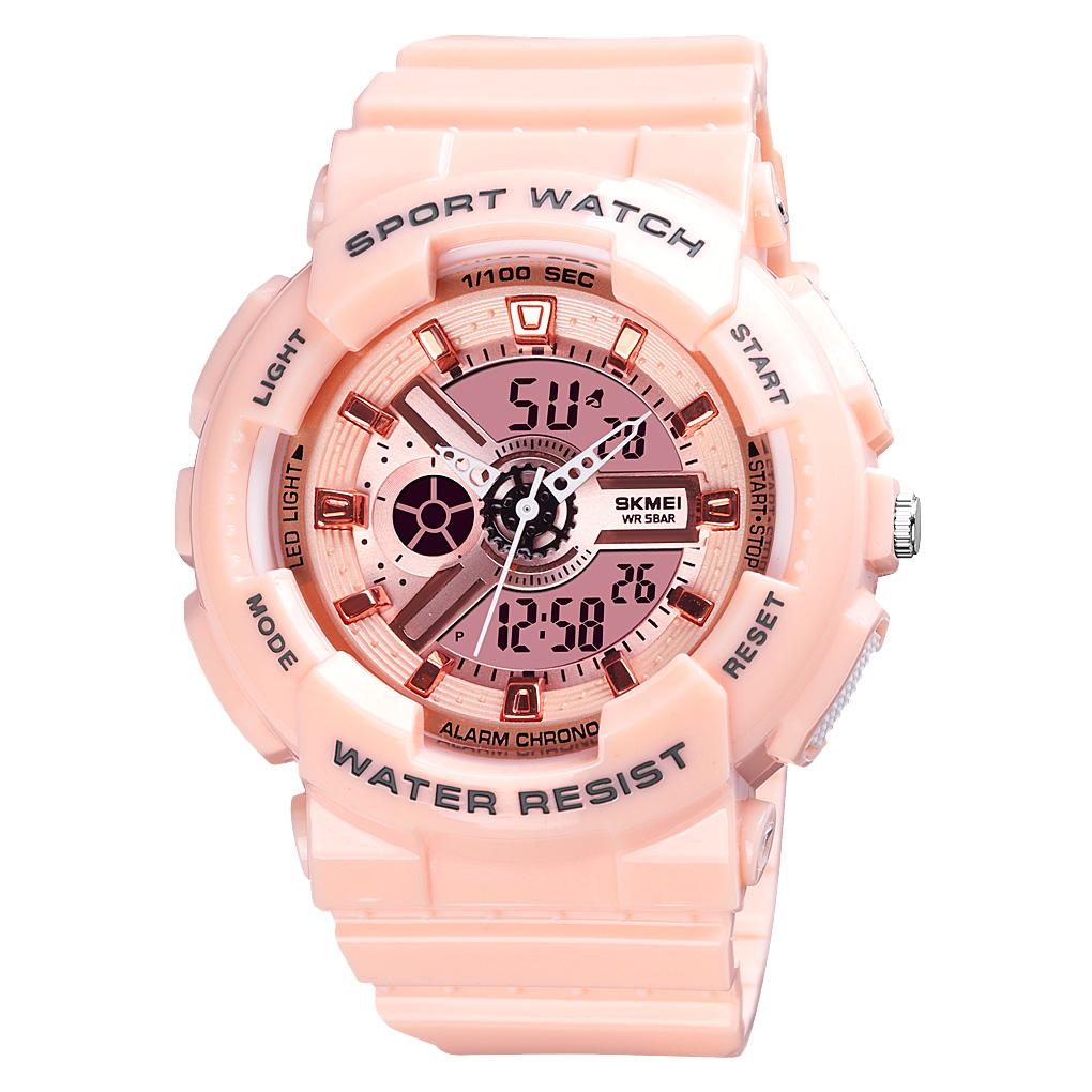 RELOJ SKMEI 1689 DE DAMA DUAL TIME